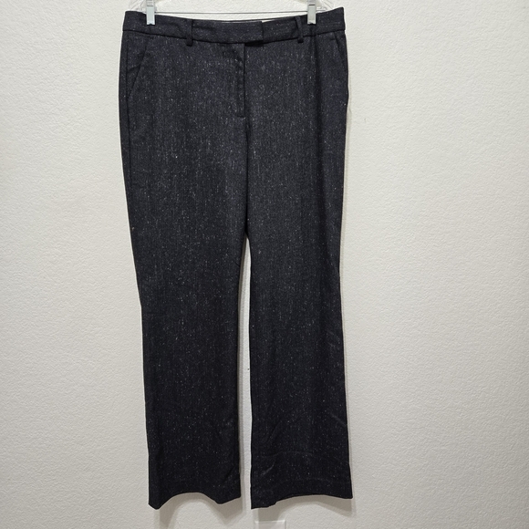 Talbots Pants - Talbots Windsor Blue Gray Wool Pants Size 12